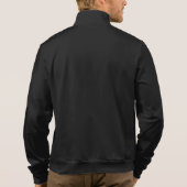 Bogenschützen Fleece-Jacke - weißer Bogenschütze Hoodie (Rückseite)