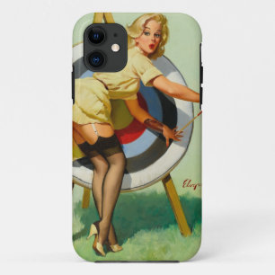 Bogenschützen-Pin-Up-Girl Case-Mate iPhone Hülle