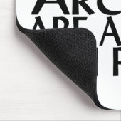 Bogenschützen sind immer im Punkt Mousepad (Ecke)