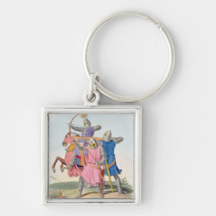 Bogenschützen und ein Kreuz-Bogenschütze, 1312, Schlüsselanhänger