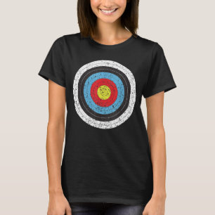 Bogensport Lover Vintager Retro Bogenschießen T-Shirt