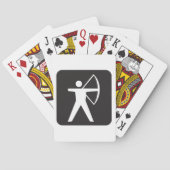 Bogensymbol Spielkarten (Rückseite)