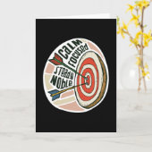 Bogenziel Karte (Gelbe Blume)