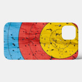 Bogenziel nah mit vielen Pfeillöchern Case-Mate iPhone Hülle (Rückseite (Horizontal))