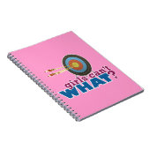 Bogenziel Notizblock (Rechte Seite)