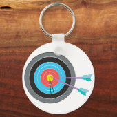 Bogenziel Schlüsselanhänger (Vorderseite)