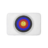 Bogenzieldesign Badematte (Vorderseite)