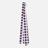 Bogenzieldesign Krawatte (Rückseite)