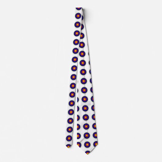 Bogenzieldesign Krawatte (Rückseite)