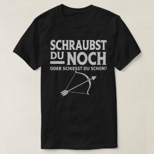 Bogenzielschießen und Bowhunting T-Shirt