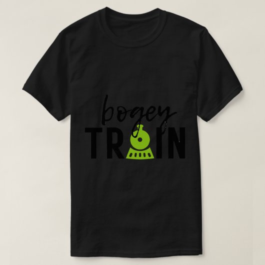 Bogey Train Golf T Premium T-Shirt (Design vorne)