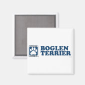 Boglen Terrier Blue Magnet (Vorderseite/Rückseite)