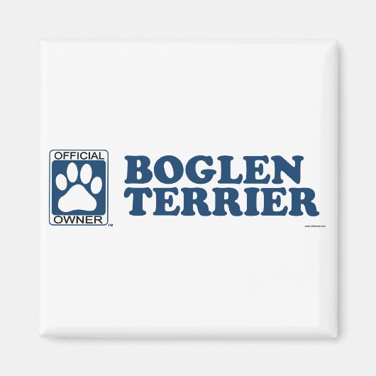 Boglen Terrier Blue Magnet (Vorne)
