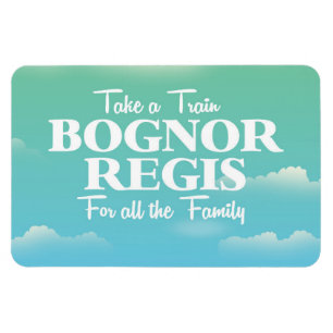 Bognor Regis Vintage Reiseplakat Magnet