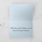 BOGO Colts Blue Holiday Card Feiertagskarte (Innenseite)