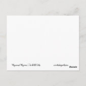 BOGO Colts - Graffiti Post Card - Arabische Pferde Postkarte (Rückseite)