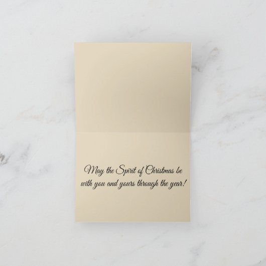 BOGO Colts Weihnachtskarte Feiertagskarte (Innenseite)