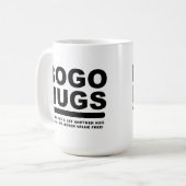 BOGO Hugs Tasse (Vorderseite Links)