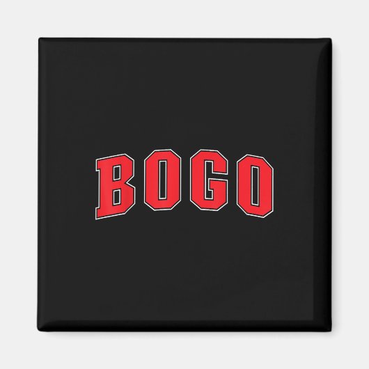 Bogo Philippines Souvenirs Filipinos Bogo Magnet (Vorne)