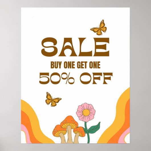 BOGO zu 50% Rabatt auf Verkauf, Einzelhandel Poste Poster (Vorne)