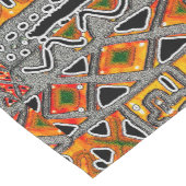 Bogolan Geometric Kurzer Tischläufer (Ecke)