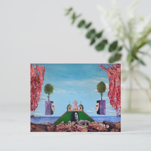 BOGOMILS MONASTISCHER RETREAT POSTKARTE (Stehend Vorderseite)