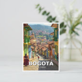 Bogota Colombia La Candelaria Postkarte (Stehend Vorderseite)
