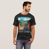 Bogota Colombia La Candelaria T-Shirt (Vorne ganz)