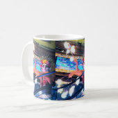 Bogotá Feuertänzer Kaffeetasse (Vorderseite Links)