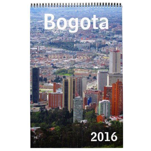 Bogota Kolumbien 2016 Kalender (Titelbild)