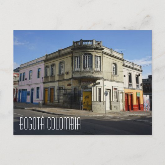 Bogotá Kolumbien Altes Gebäude Postkarte (Vorderseite)