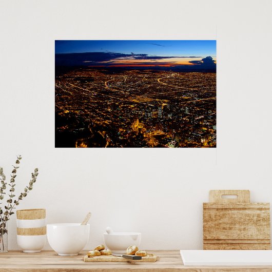 Bogotá Kolumbien Poster (Küche)