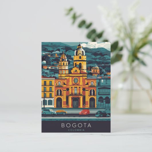 Bogota, Kolumbien Postkarte (Stehend Vorderseite)