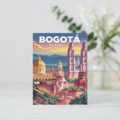 Bogota, Kolumbien Postkarte (Stehend Vorderseite)