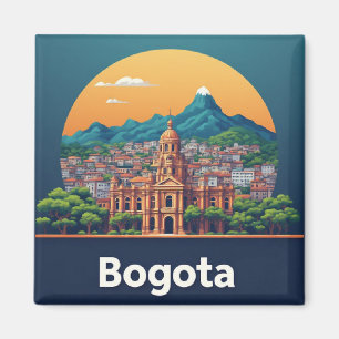 Bogotá Kolumbien Reise Andenken Für Stadtliebhaber Magnet