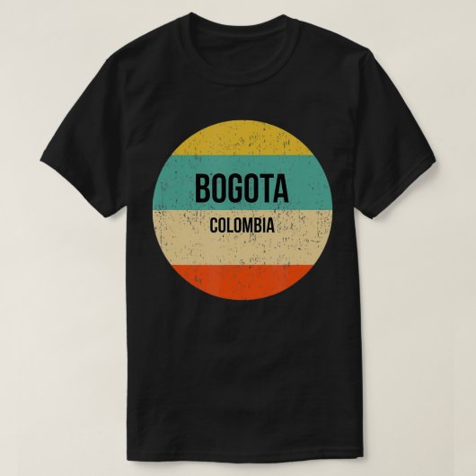 Bogota Kolumbien T-Shirt (Design vorne)