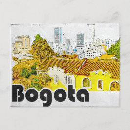 Bogota Kolumbien Vintag Postkarte