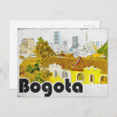 Bogota Kolumbien Vintag Postkarte (Vorne/Hinten)
