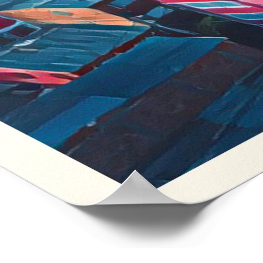 Bogotá: Kolumbiens vibrierende Hauptstadt Poster (Ecke)