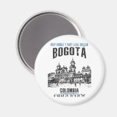 Bogotá Magnet (Vorderseite/Rückseite)