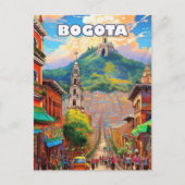 Bogotá Postkarte (Vorderseite)