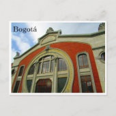 Bogotá rund postkarte (Vorderseite)
