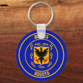 Bogotá RundEmblem Schlüsselanhänger (Vorderseite)