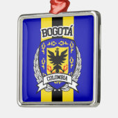 Bogotá Silbernes Ornament (Links)