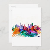 Bogota Skyline Einladungspostkarte (Vorne/Hinten)