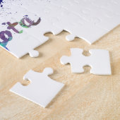 Bogotá skyline im Watercolor splatters Puzzle (Seite)