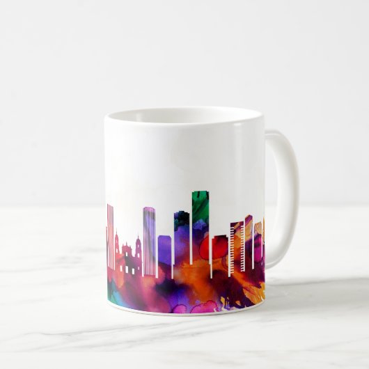 Bogota Skyline Kaffeetasse (VorderseiteRechts)