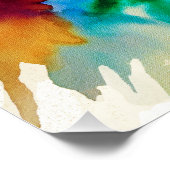 Bogota Skyline Poster (Ecke)