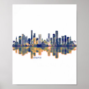 Bogota Skyline Poster