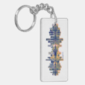 Bogota Skyline Schlüsselanhänger (Vorderseite links)